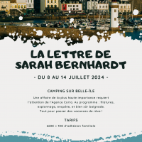Belle-Île et la lettre de Sarah Bernhardt